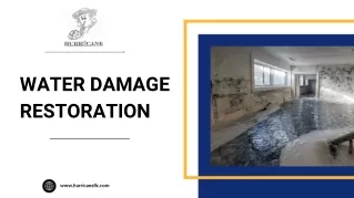 Water Damage Restoration