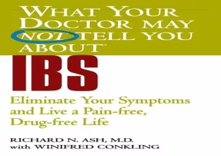 ⭐ DOWNLOAD/PDF ⚡ WHAT YOUR DOCTOR MAY NOT TELL YOU ABOUT (TM): IB