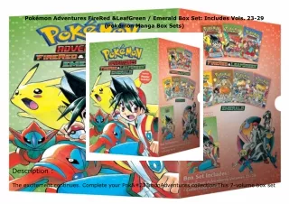 Download⚡️(PDF)❤️ Pokémon Adventures FireRed & LeafGreen / Emerald Box Set: Includes Vols.