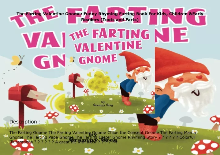 the farting valentine gnome funny rhyming farting