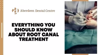 Everything you should know about Root Canal Treatment