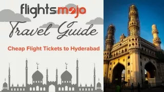 How to Find Cheap Flight Tickets to Hyderabad