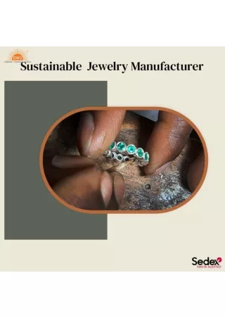 Sustainable Jewelry Manufacturer in Jaipur - Eco-friendly and Ethically Sourced
