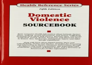 [PDF] DOWNLOAD  Domestic Violence Sourc (Health Reference Series)