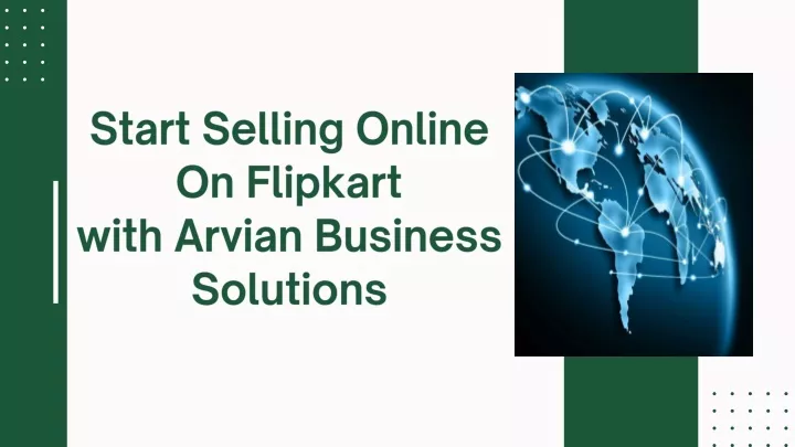 start selling online on flipkart with arvian