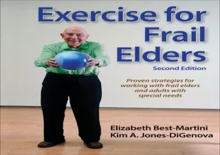 [PDF] DOWNLOAD  Exercise for Frail Elders