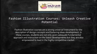 Fashion Illustration Courses: Unleash Creative Potential