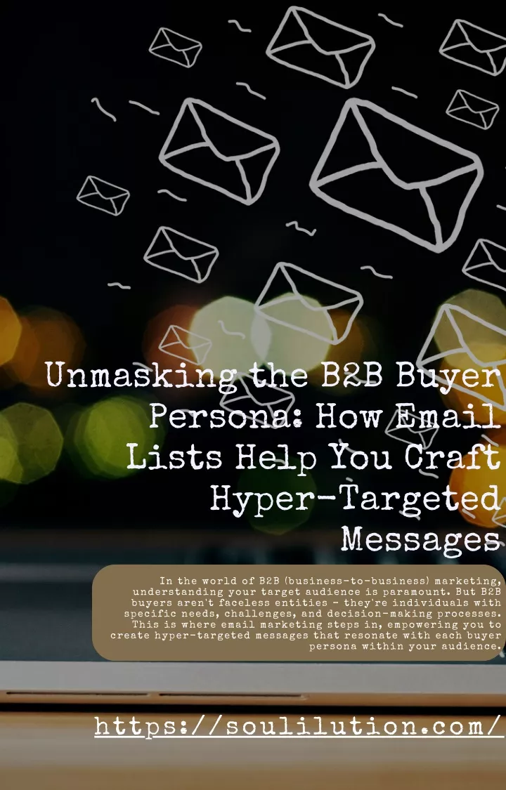 unmasking the b2b buyer persona how email lists