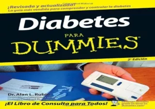 [PDF READ ONLINE] Diabetes Para Dummies (Spanish Edition)