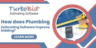 How does Plumbing Estimating Software improve bidding
