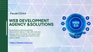 WEB DEVELOPMENT AGENCY &SOLUTIONS