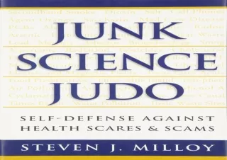 get [PDF] Download Junk Science Judo: Self-Defense against Health