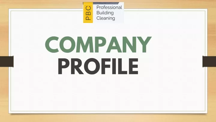 company profile