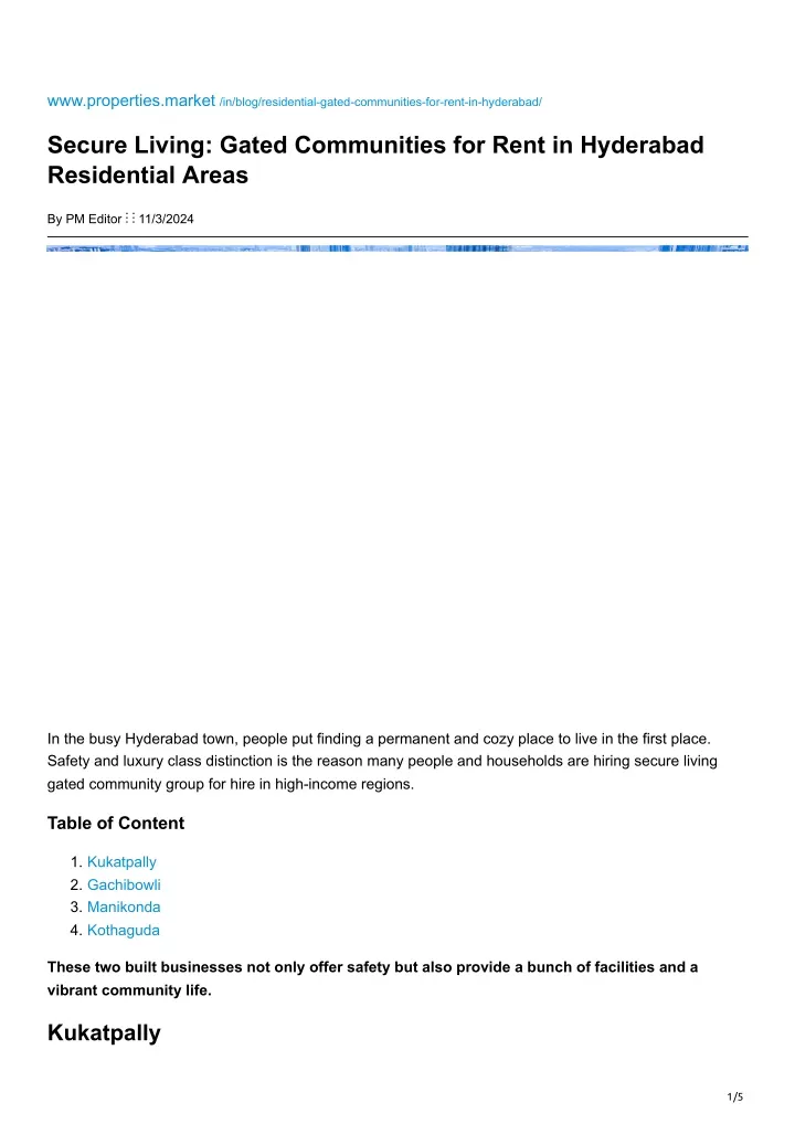 www properties market in blog residential gated