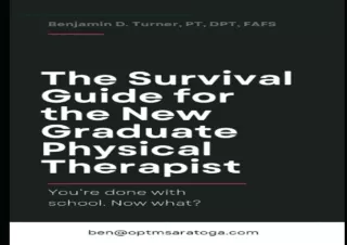 [PDF] DOWNLOAD  The Survival Guide for the New Graduate Physical