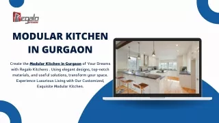 Modular Kitchen In Gurgaon | Regalo Kitchens