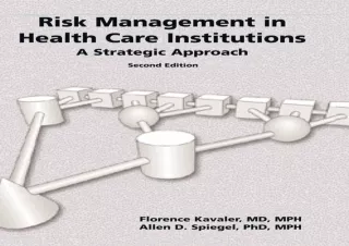 READ [PDF]  Risk Management In Health Care Institutions: A Strate