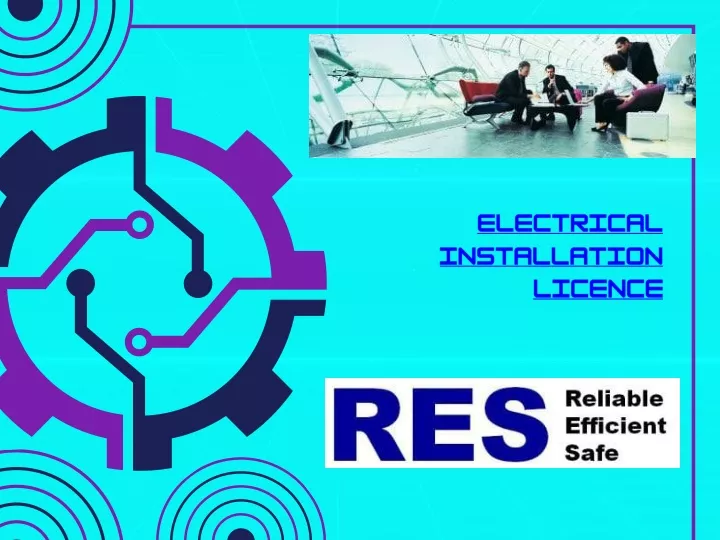 electrical installation licence