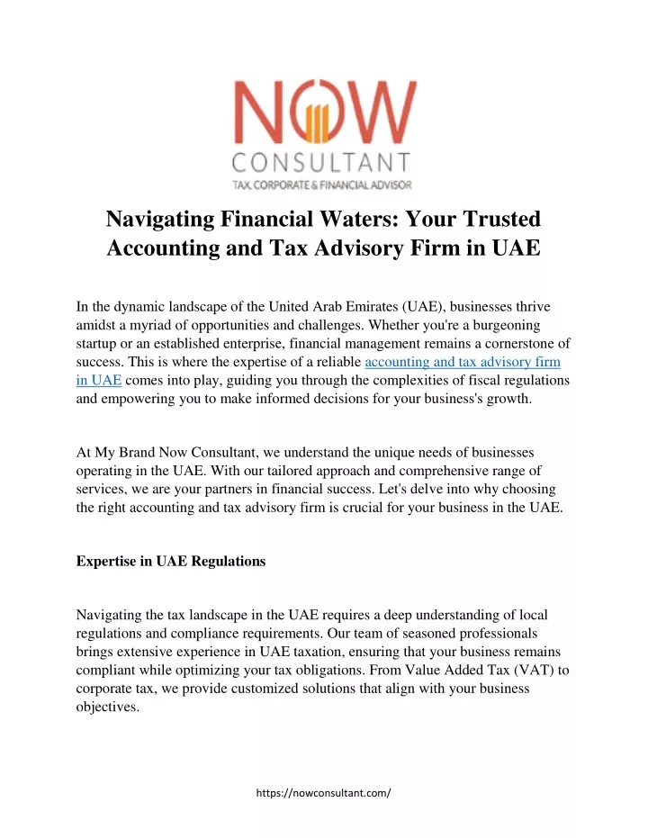 navigating financial waters your trusted