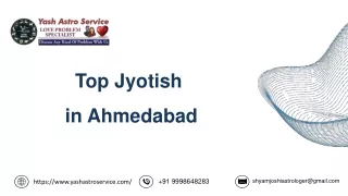 Top Jyotish in Ahmedabad