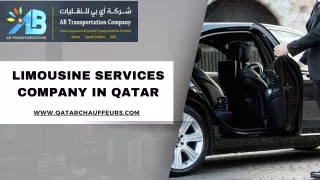 Limousine Services Company in Qatar