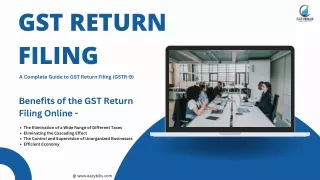 A Complete Guide to GST Return Filing (GSTR-9)