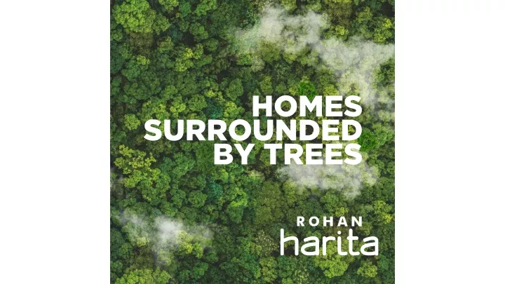 homes by trees