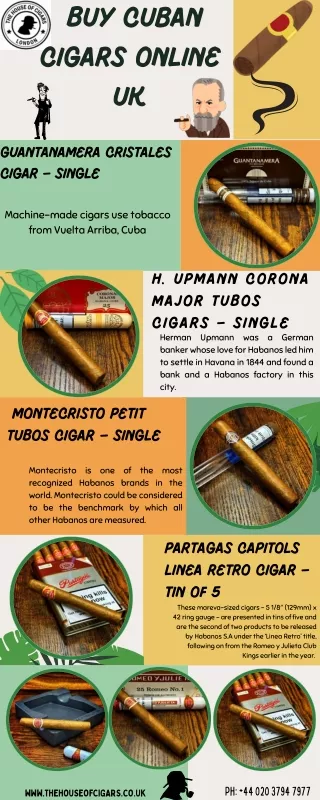 Buy Cuban Cigars Online UK