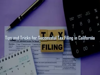 Tips and Tricks for Successful Tax Filing in California