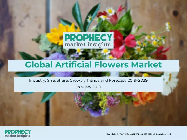 global artificial flowers market