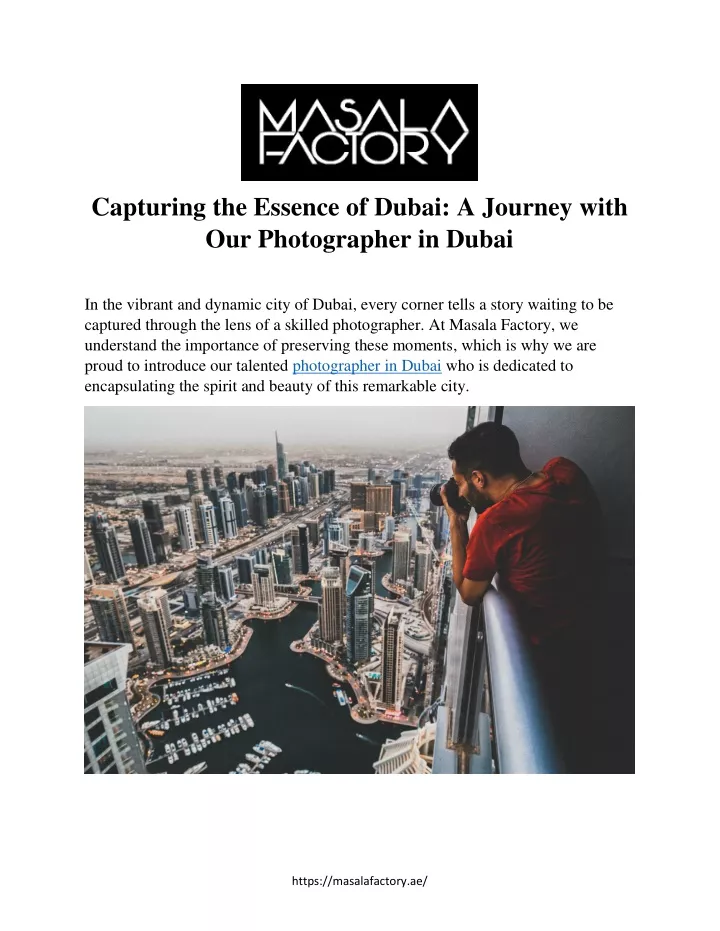 capturing the essence of dubai a journey with