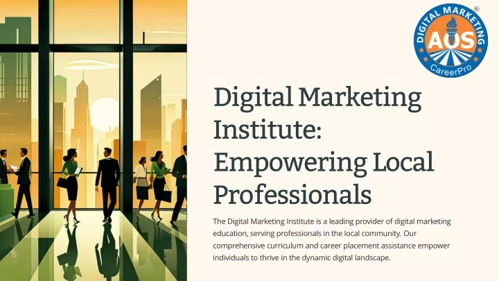 digital marketing institute empowering local