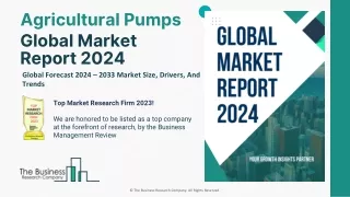 Agricultural Pumps Global Market Report 2024