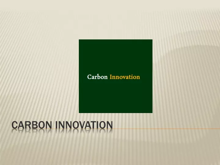 carbon innovation