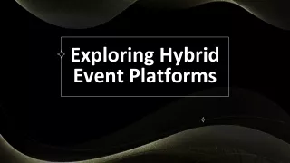 Hybrid event platform -Meelap infotech services
