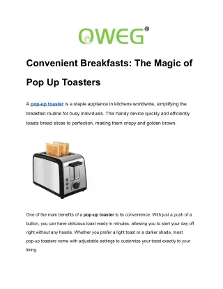 convenient breakfasts the magic of