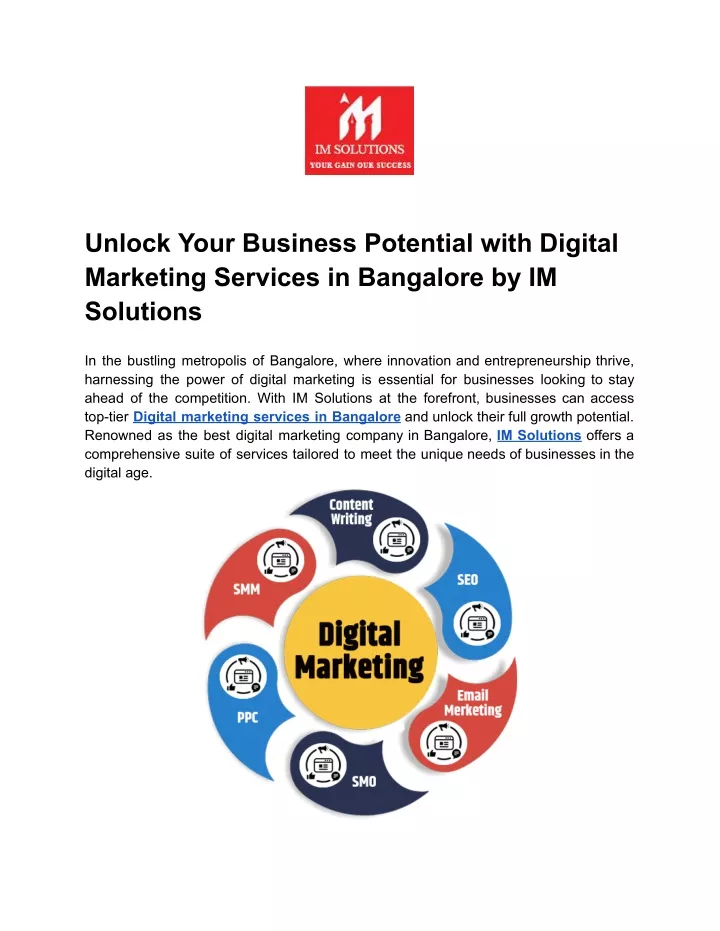 unlock your business potential with digital