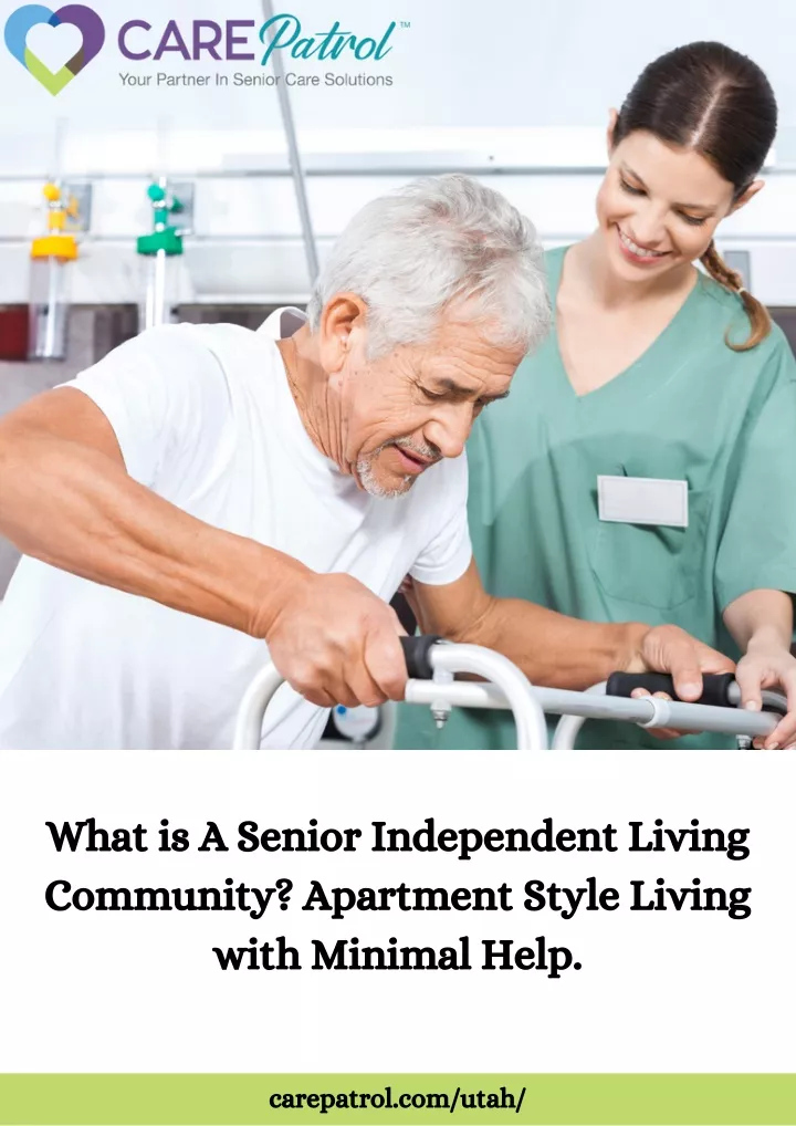 what is a senior independent living community