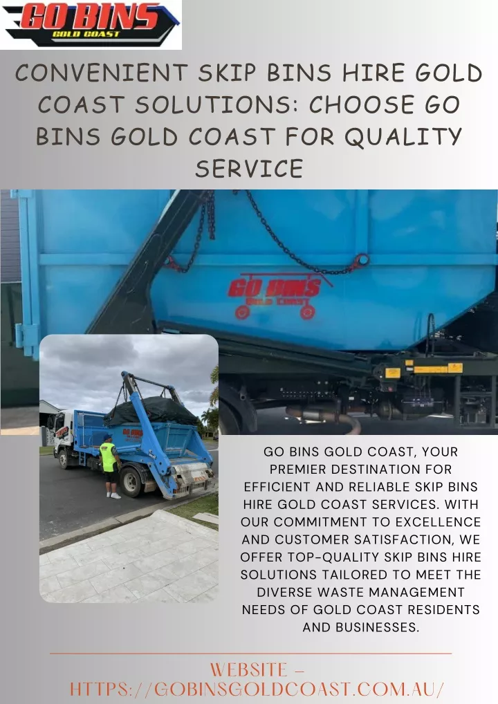 convenient skip bins hire gold coast solutions