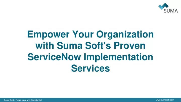 empower your organization with suma soft s proven