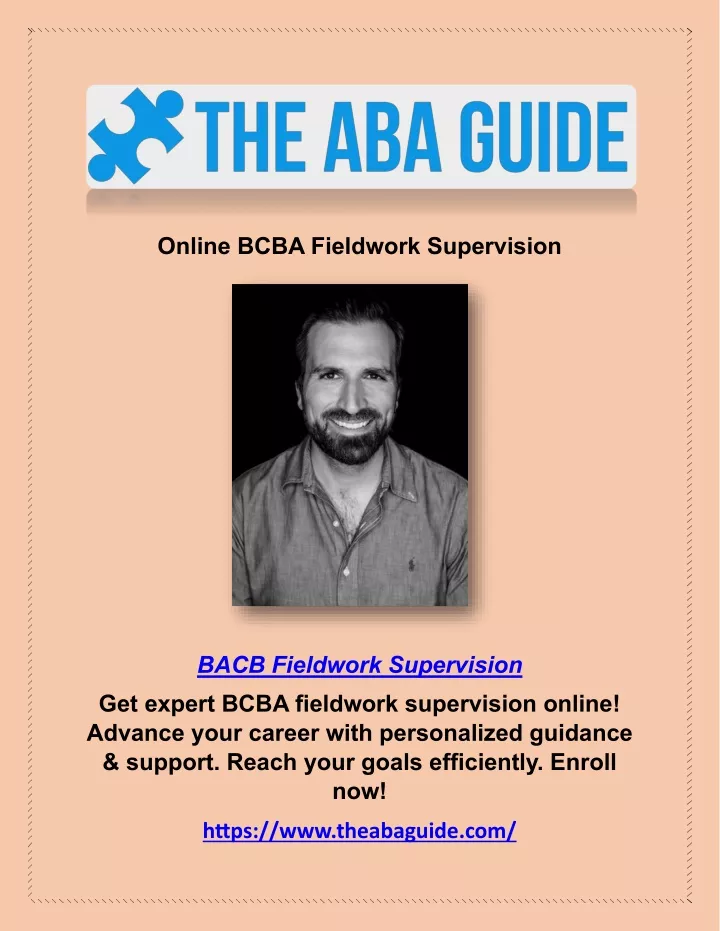 online bcba fieldwork supervision