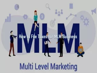 How to File Taxes for MLM Business