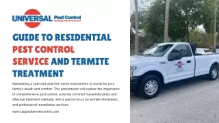 Expert Termite Treatment and Pest Control Service Ormond Beach