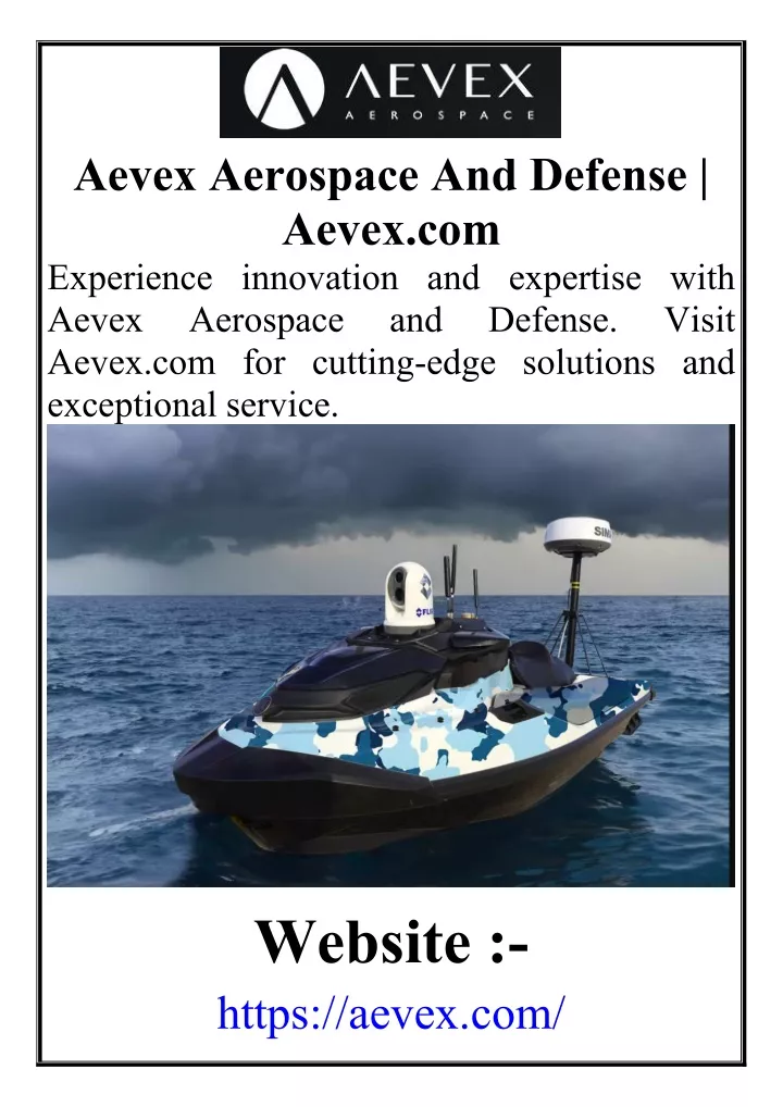 aevex aerospace and defense aevex com experience