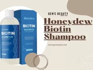 Honeydew Biotin Shampoo