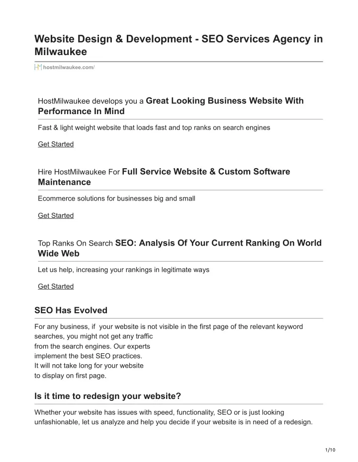 website design development seo services agency