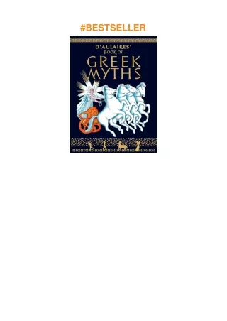 Pdf⚡️(read✔️online) D'Aulaires' Book of Greek Myths