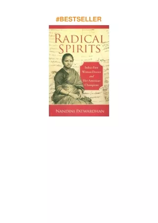 ❤️(download)⚡️ Radical Spirits: India’s First Woman Doctor and Her American Champions
