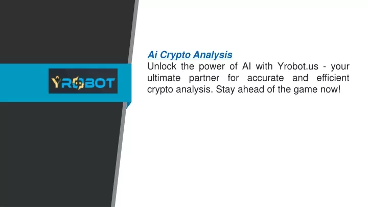 ai crypto analysis unlock the power of ai with
