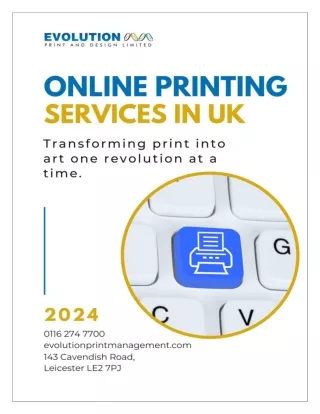 Premier Online Printing Services in UK